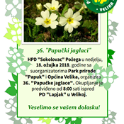 Dođite na 36. Papučke jaglace 18. ožujka